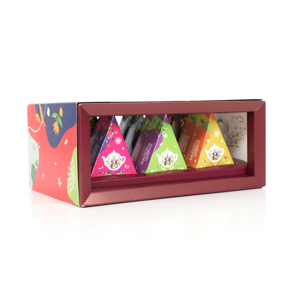 Classic Tea Selection - Zestaw 12 piramidek