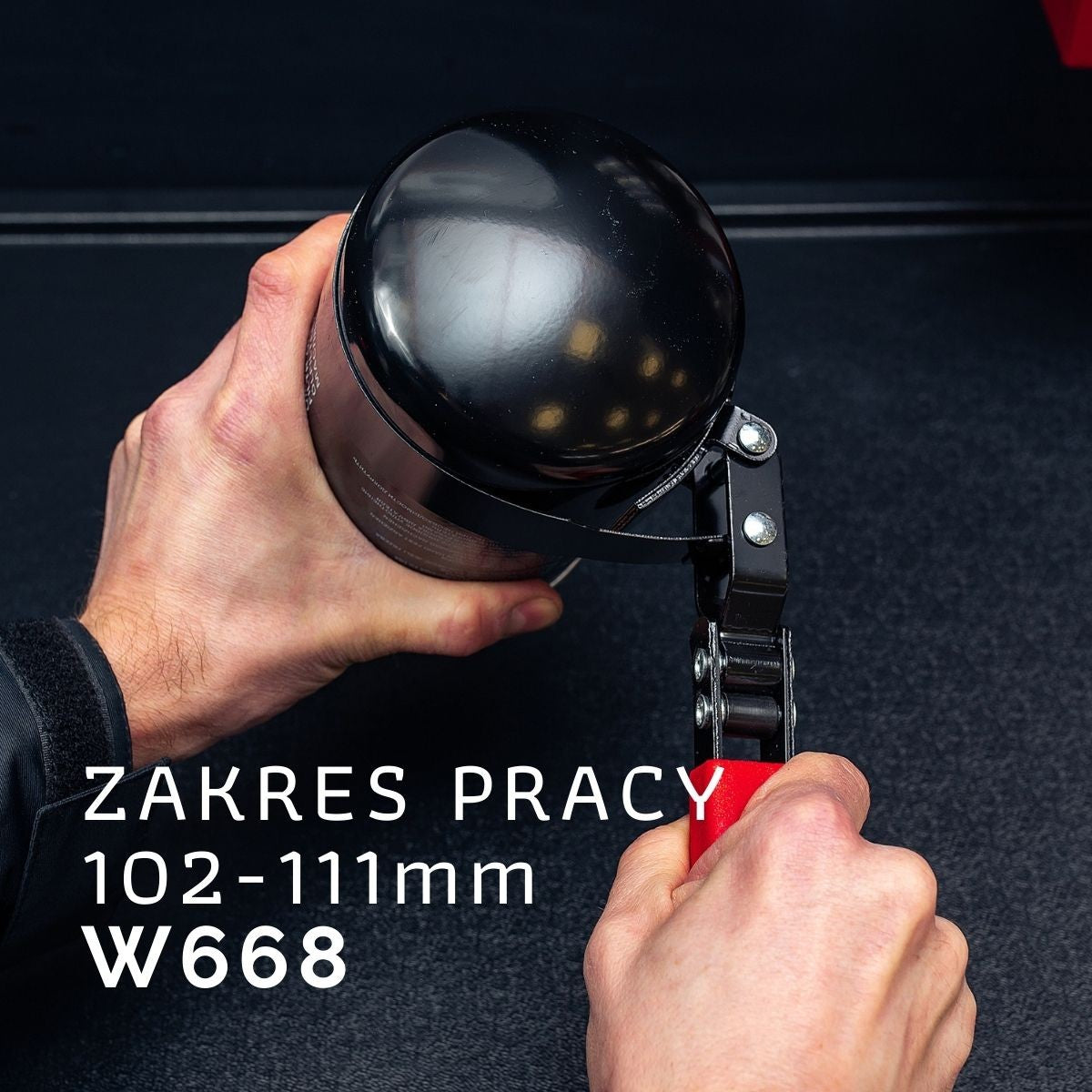 MASNER KLUCZ OPASKOWY 102-111mm do filtra oleju