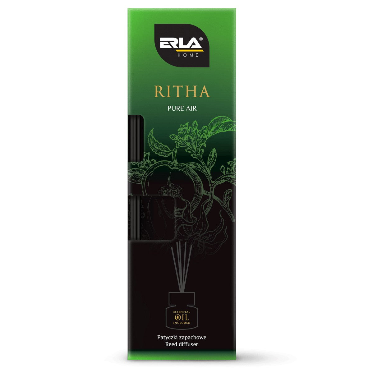 ERLA HOME RITHA PURE AIR  - Patyczki zapachowe 100ml