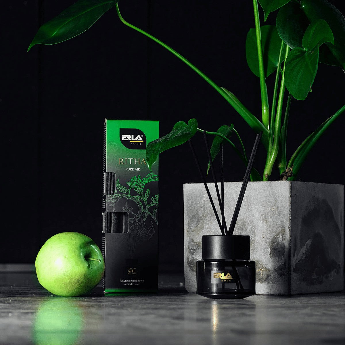 ERLA HOME RITHA PURE AIR  - Patyczki zapachowe 100ml