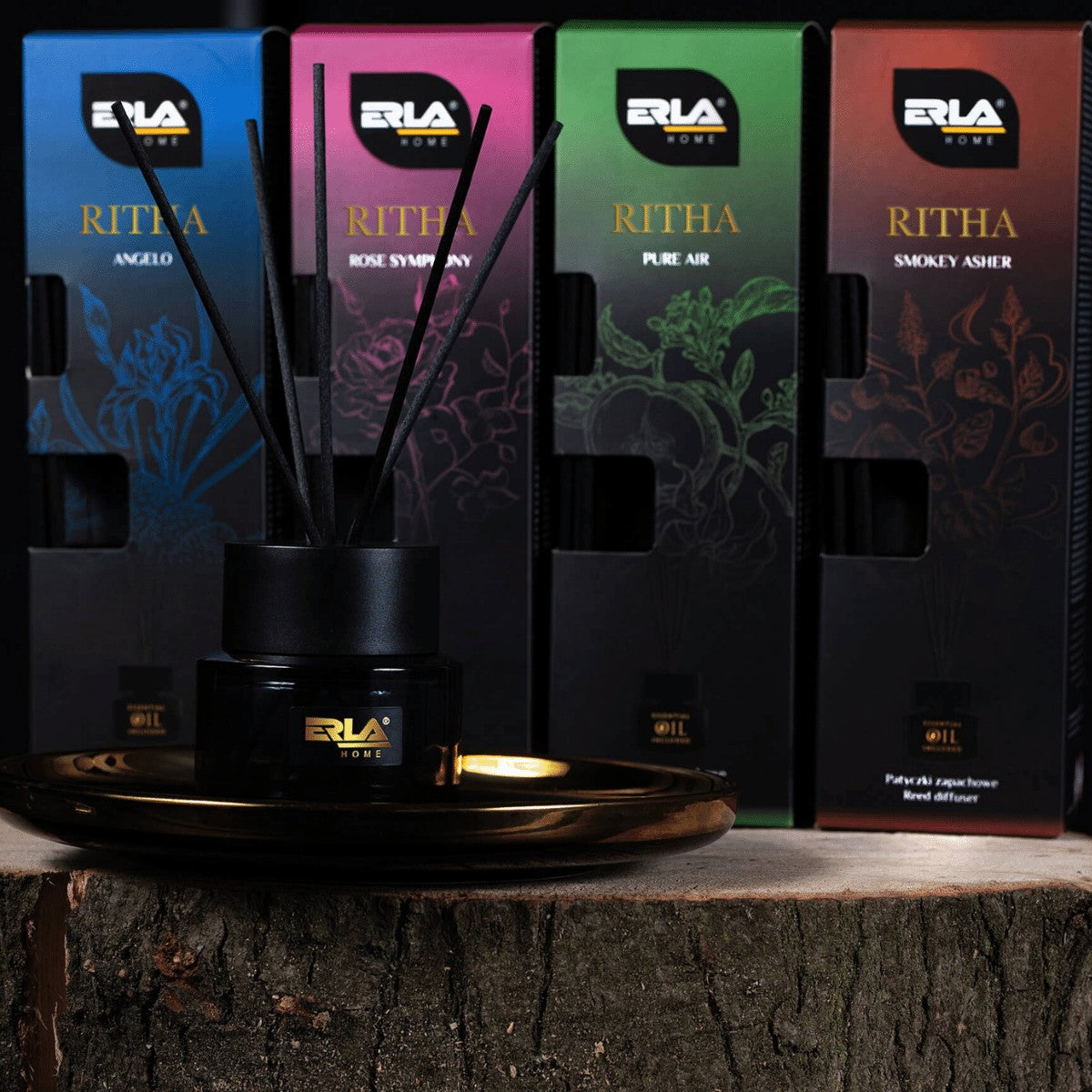ERLA HOME RITHA MIX  - Patyczki zapachowe 100ml