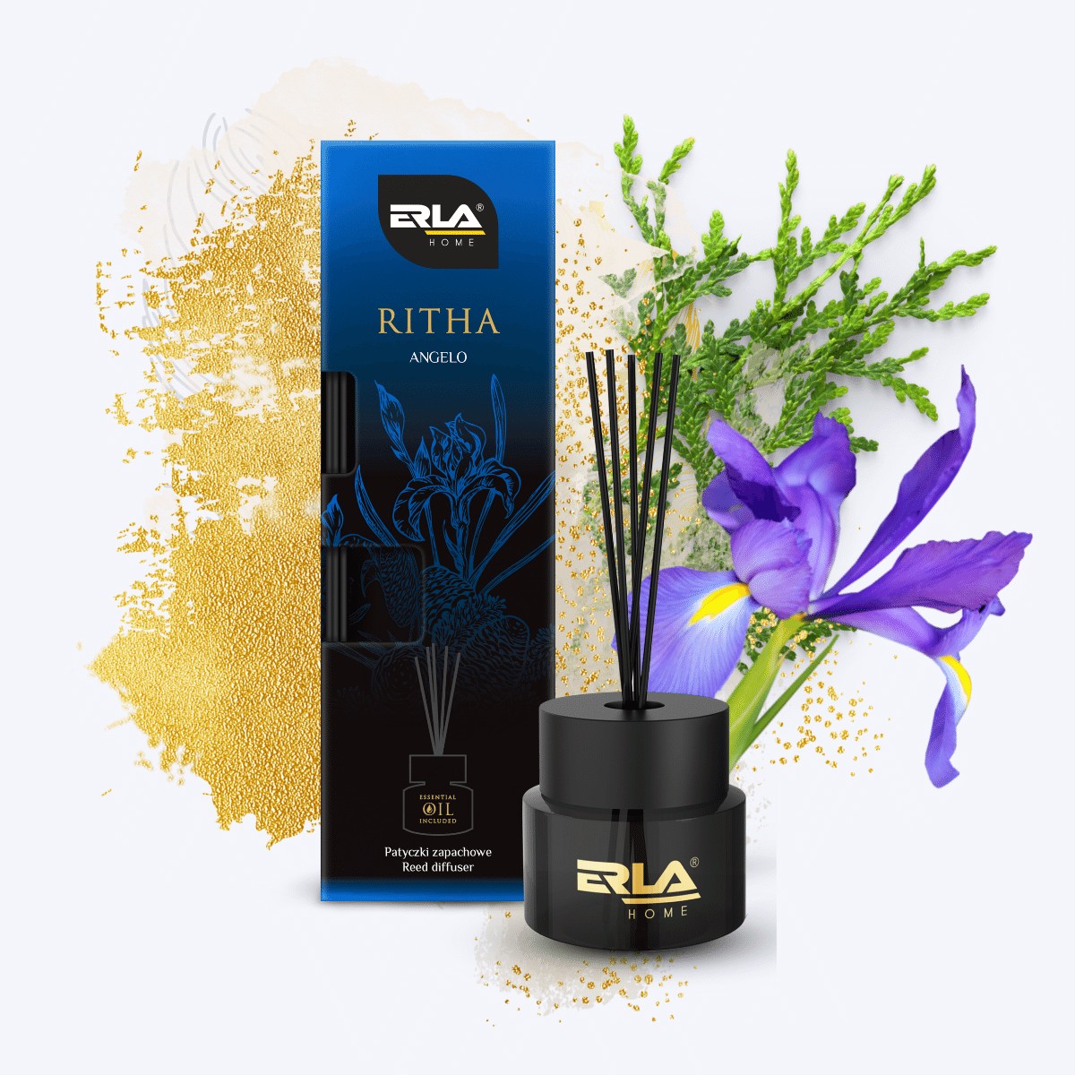 ERLA HOME RITHA ANGELO  - Patyczki zapachowe 100ml