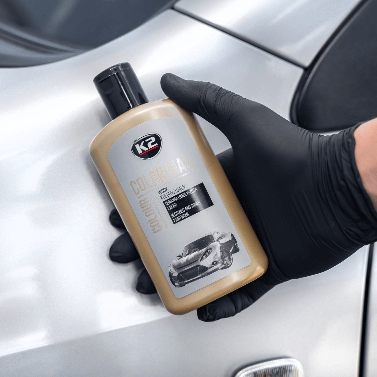 K2 COLOR MAX 250 ML SREBRNY