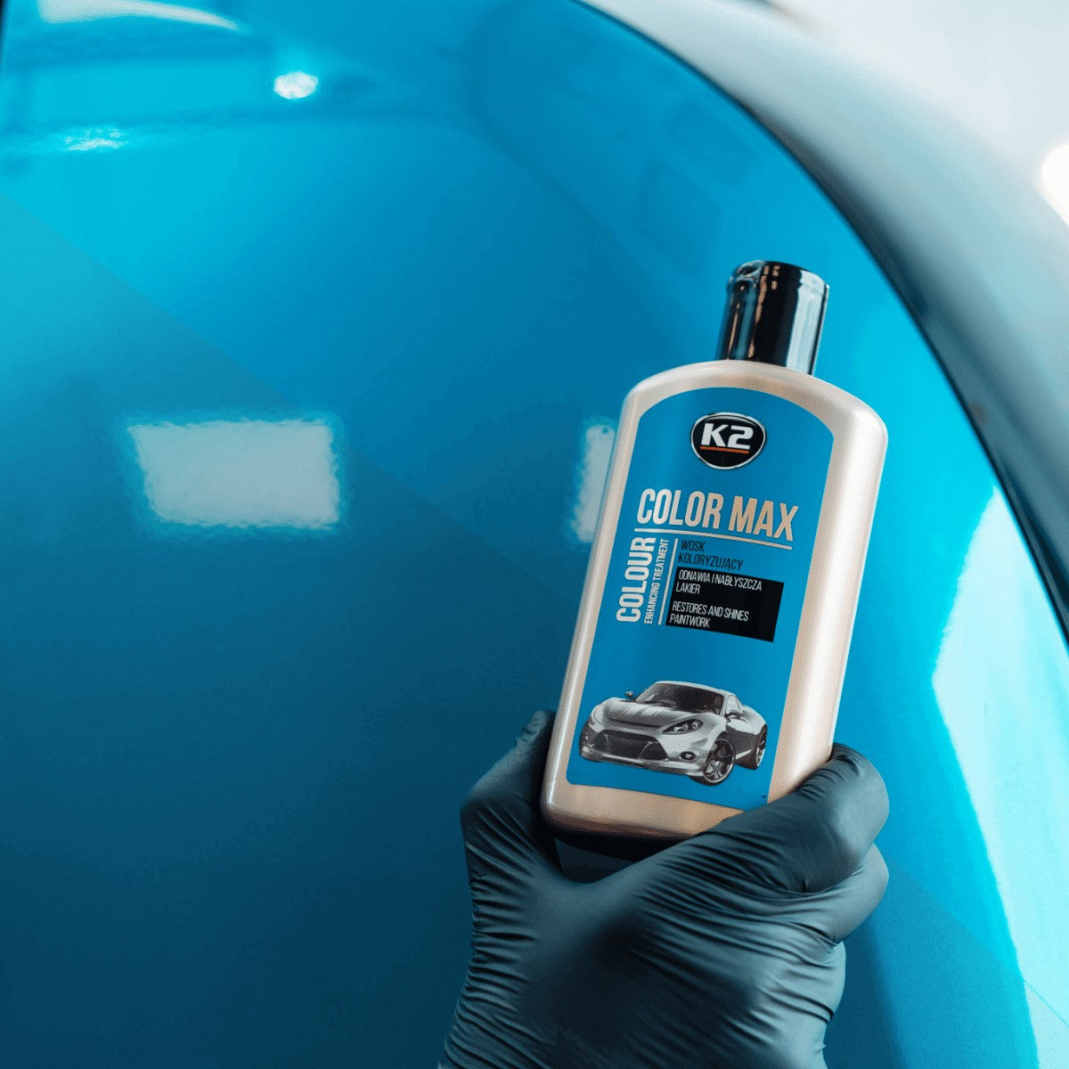 K2 COLOR MAX 250 ML NIEBIESKI