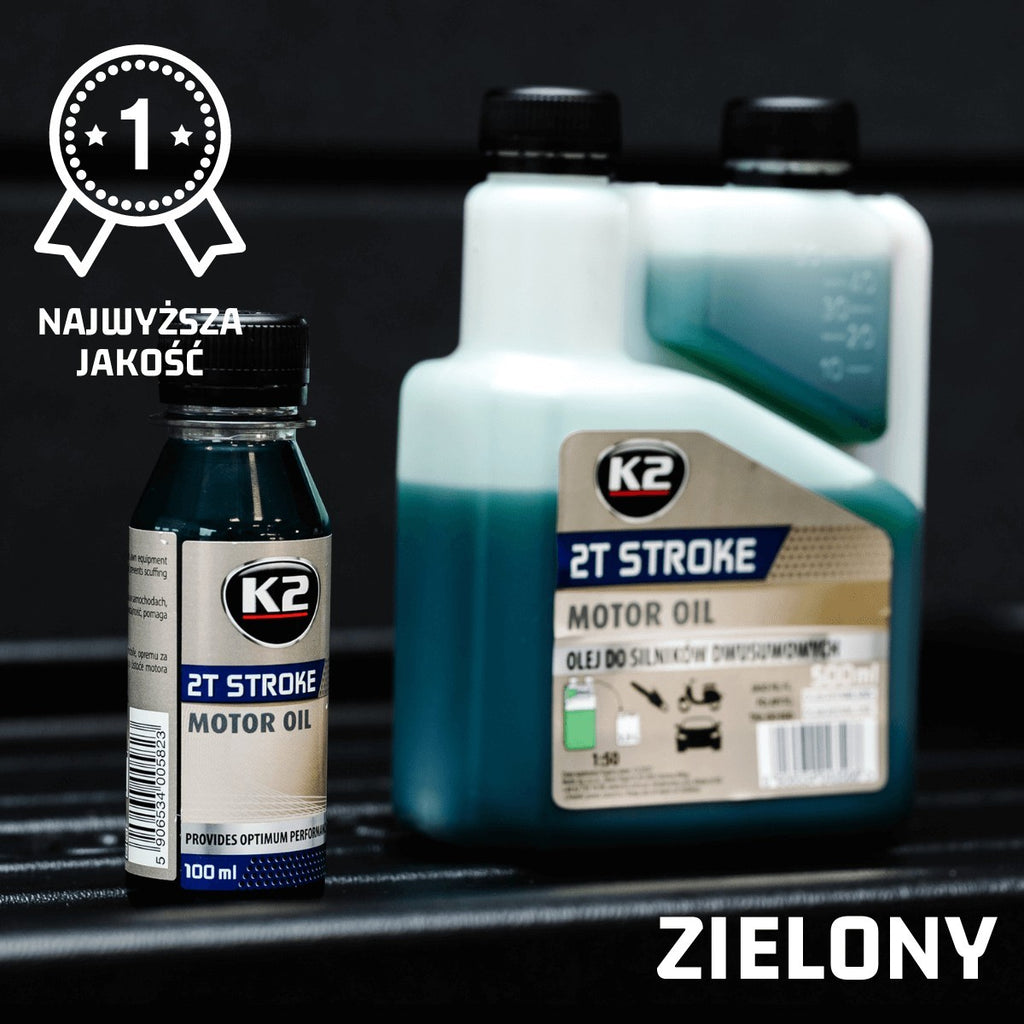 K2 2T STROKE OIL 100ML ZIELONY