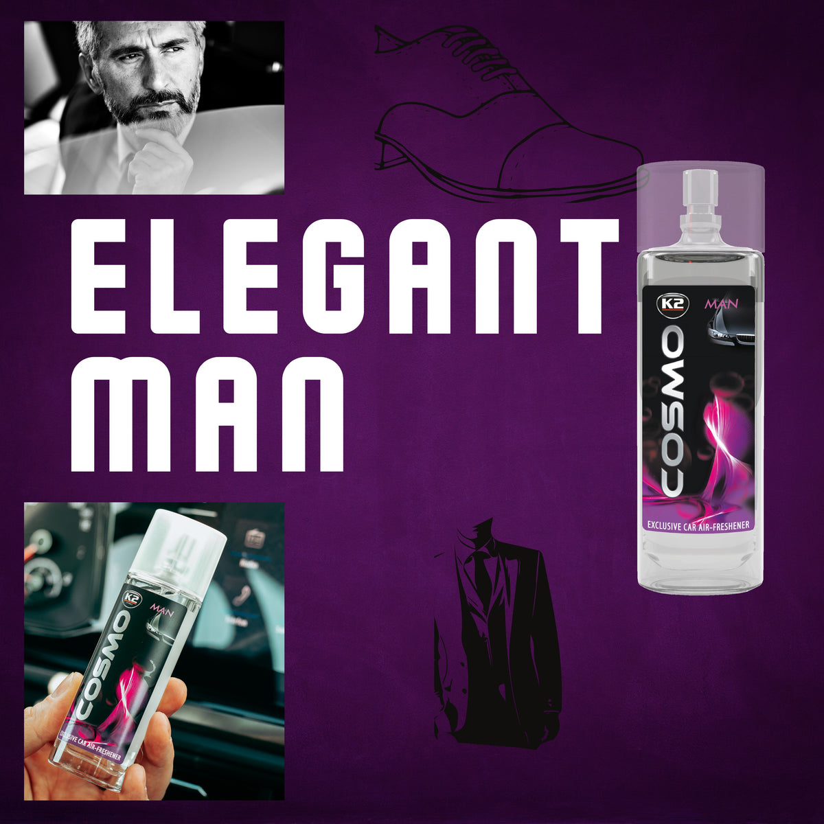 COSMO MAN 50ML display