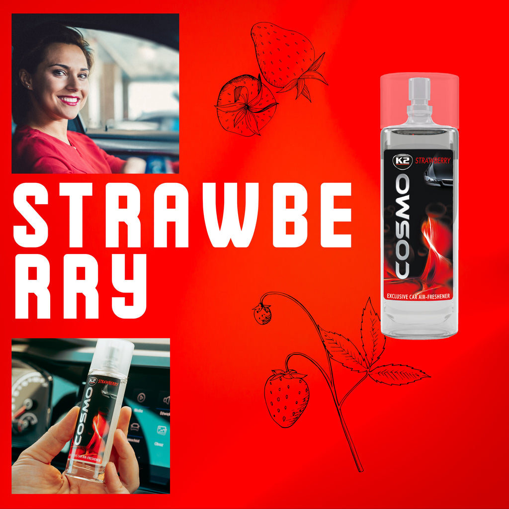 COSMO STRAWBERRY 50ML display