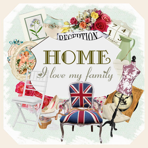 OBRAZ HOME ZIELONY