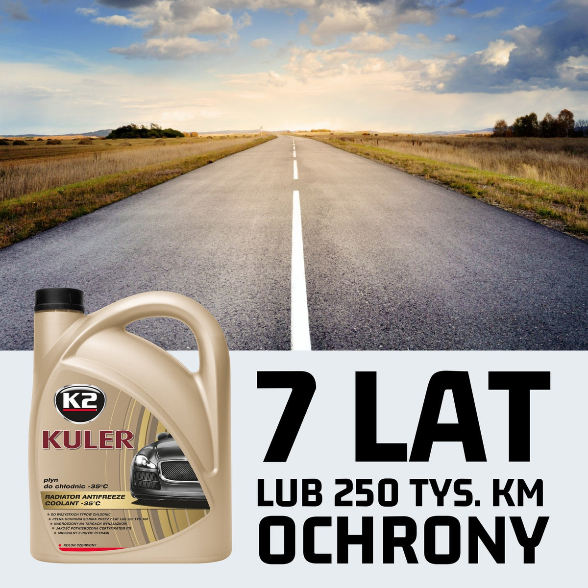 K2 KULER -35C 4L CZERWONY
