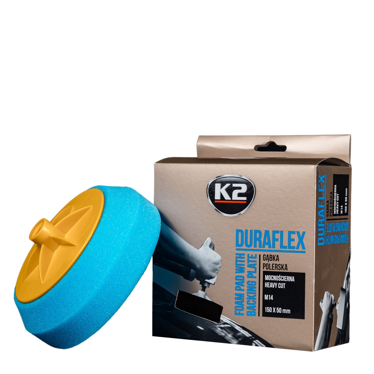 K2 DURAFLEX GĄBKA POLERSKA MOCNOŚCIERNA