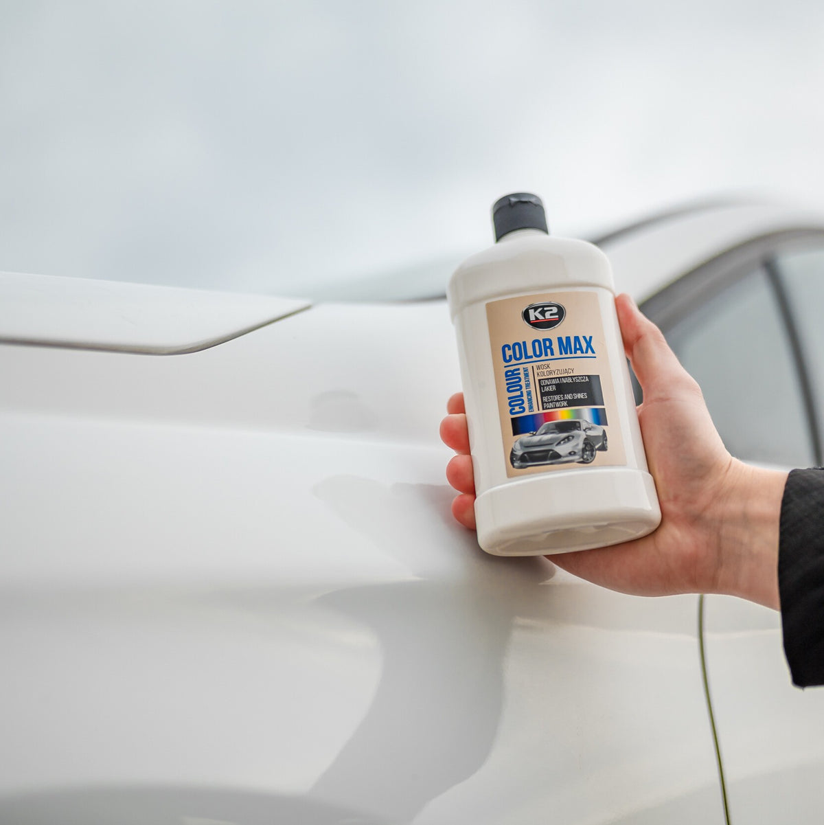 K2 COLOR MAX 500 ML BIAŁY