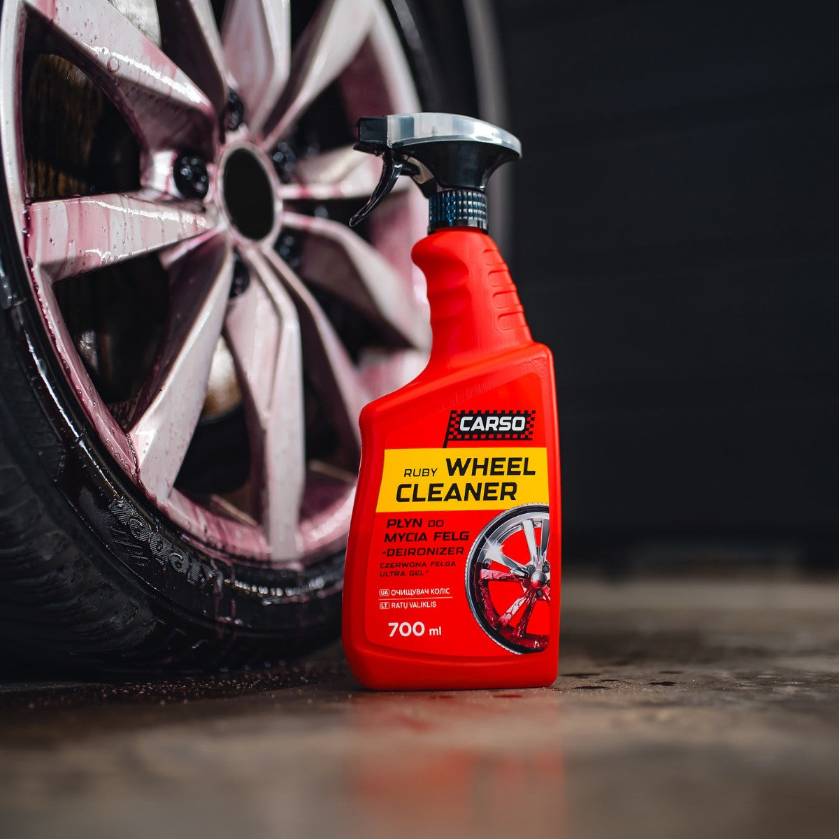 CARSO Ruby Wheel Cleaner 700ml