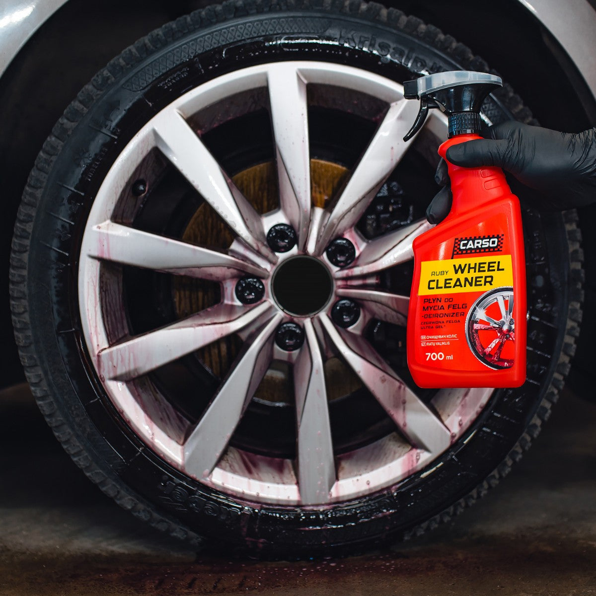 CARSO Ruby Wheel Cleaner 700ml