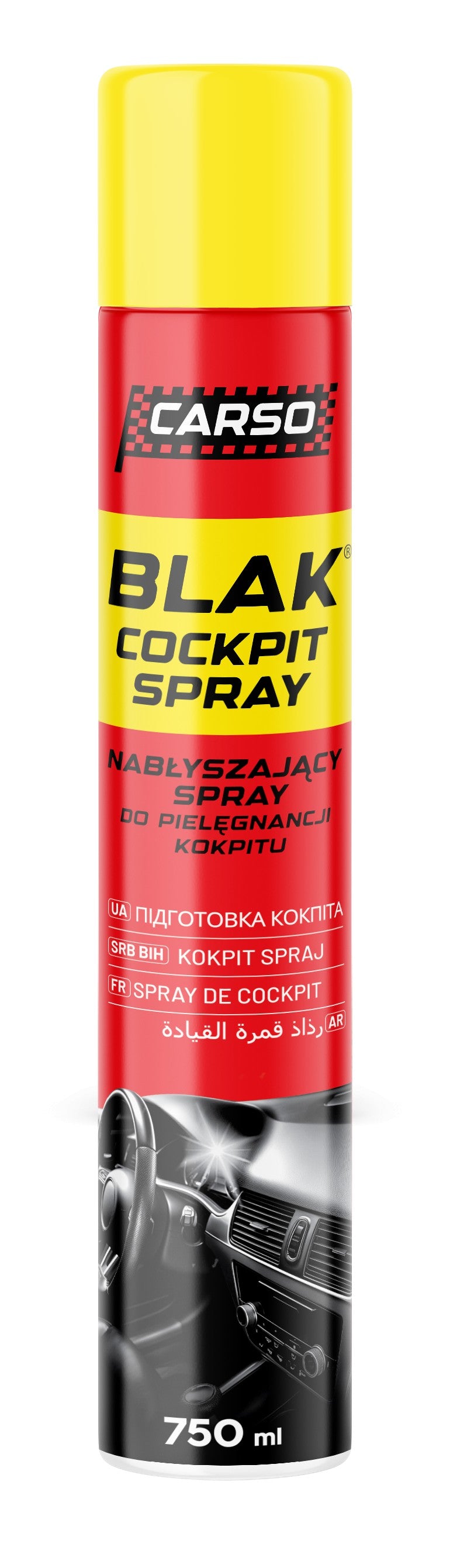 Carso Blak Cytryna 750ml