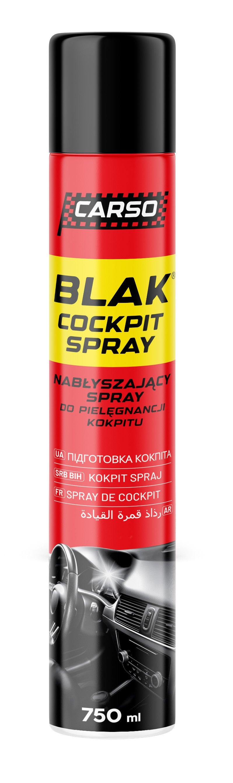Carso Blak New Car  750ml