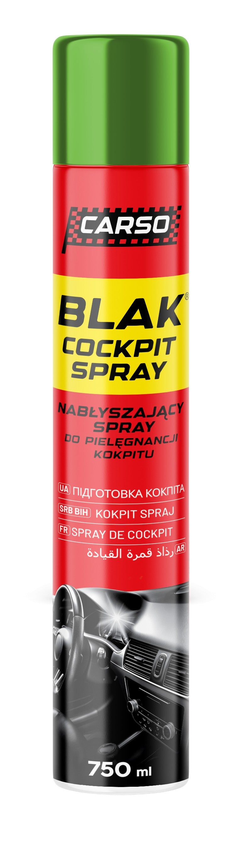 Carso Blak Zielone Jabłko - 750ml