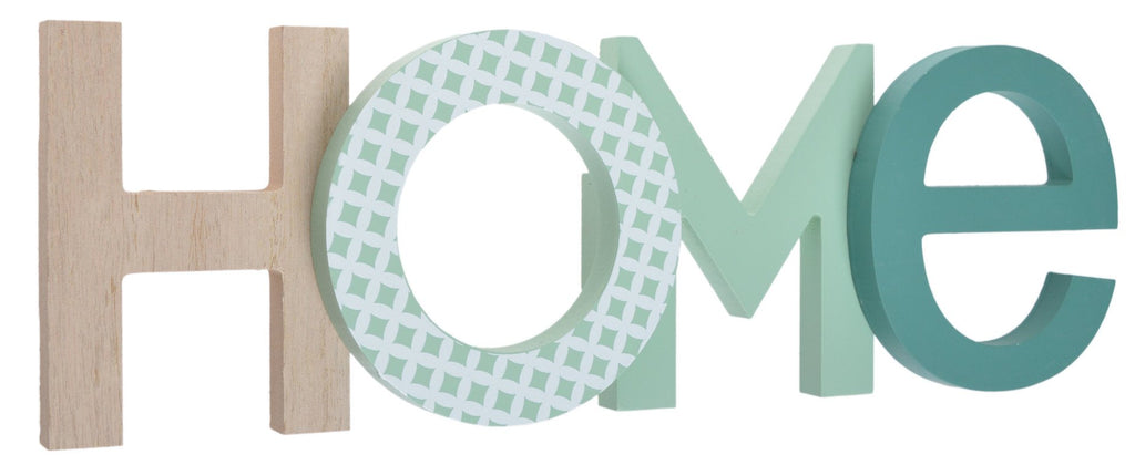 NAPIS HOME ZIELONY MDF