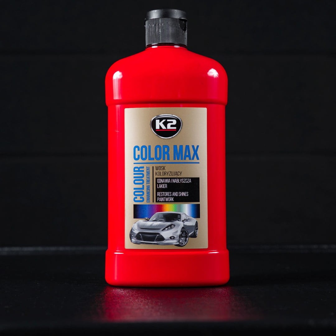 K2 COLOR MAX 500 ML CZERWONY
