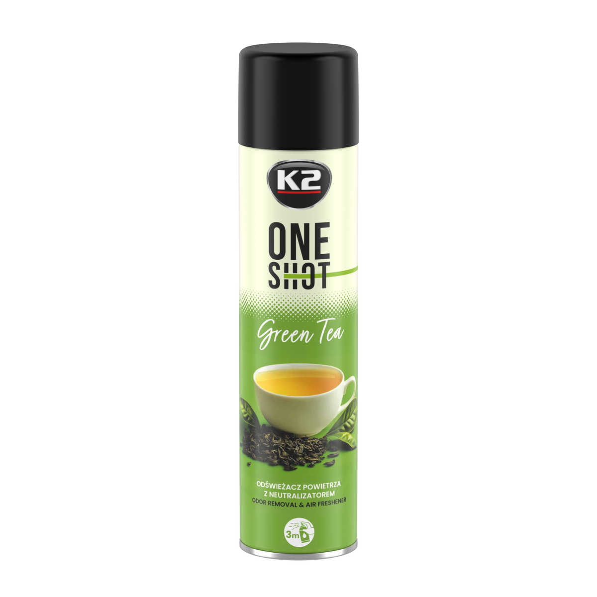 K2 ONE SHOT GREEN TEA 600ml