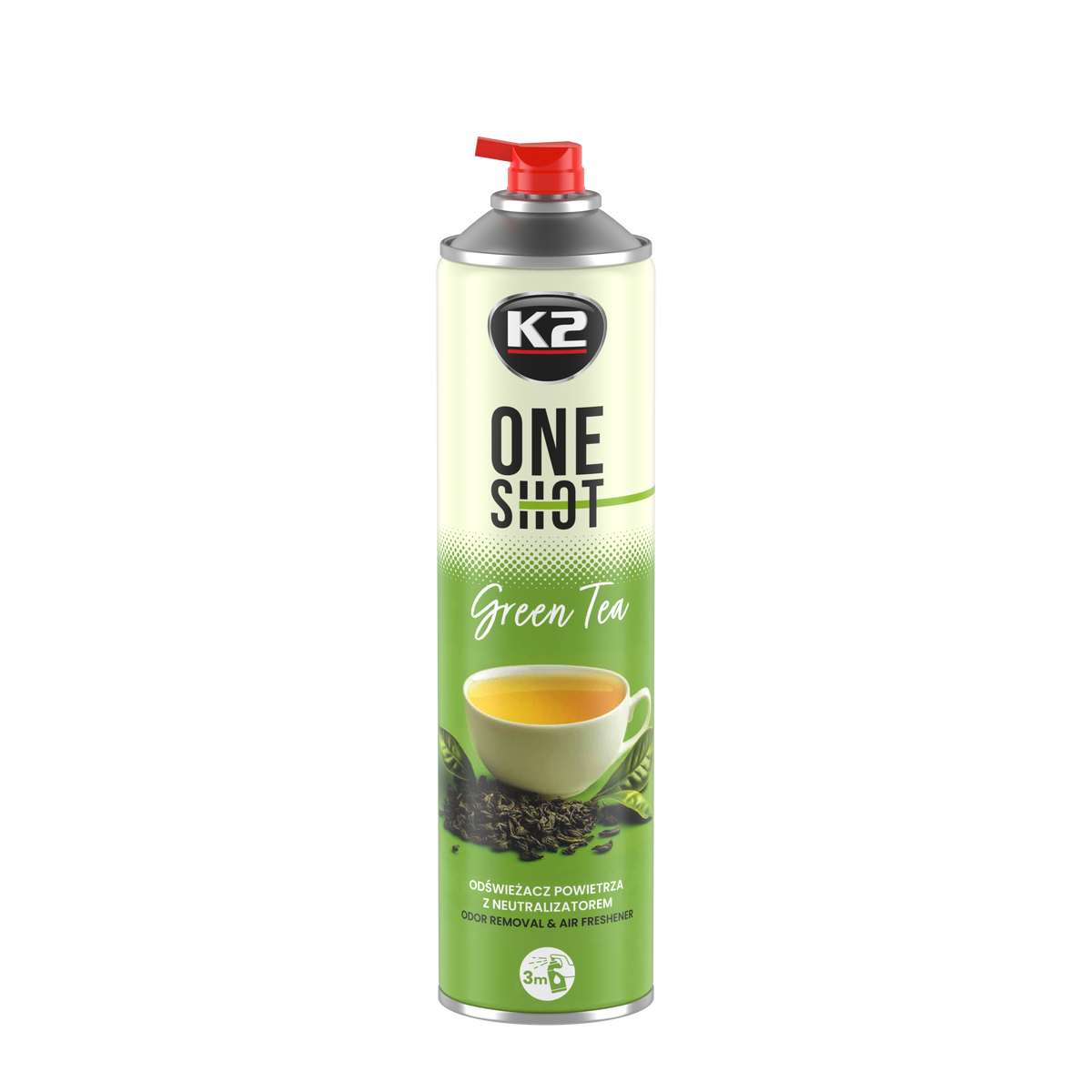 K2 ONE SHOT GREEN TEA 600ml