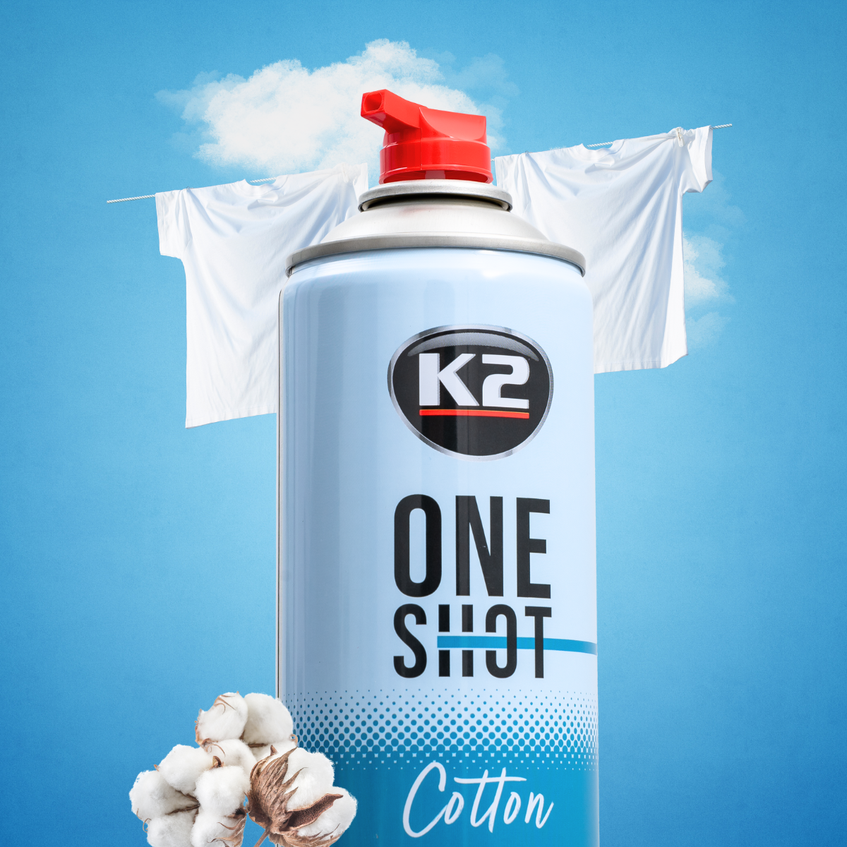 K2 ONE SHOT COTTON  600ml