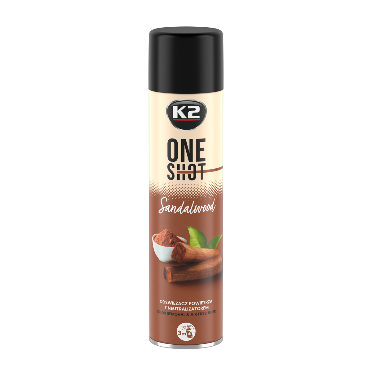 K2 ONE SHOT SANDALWOOD 600ml