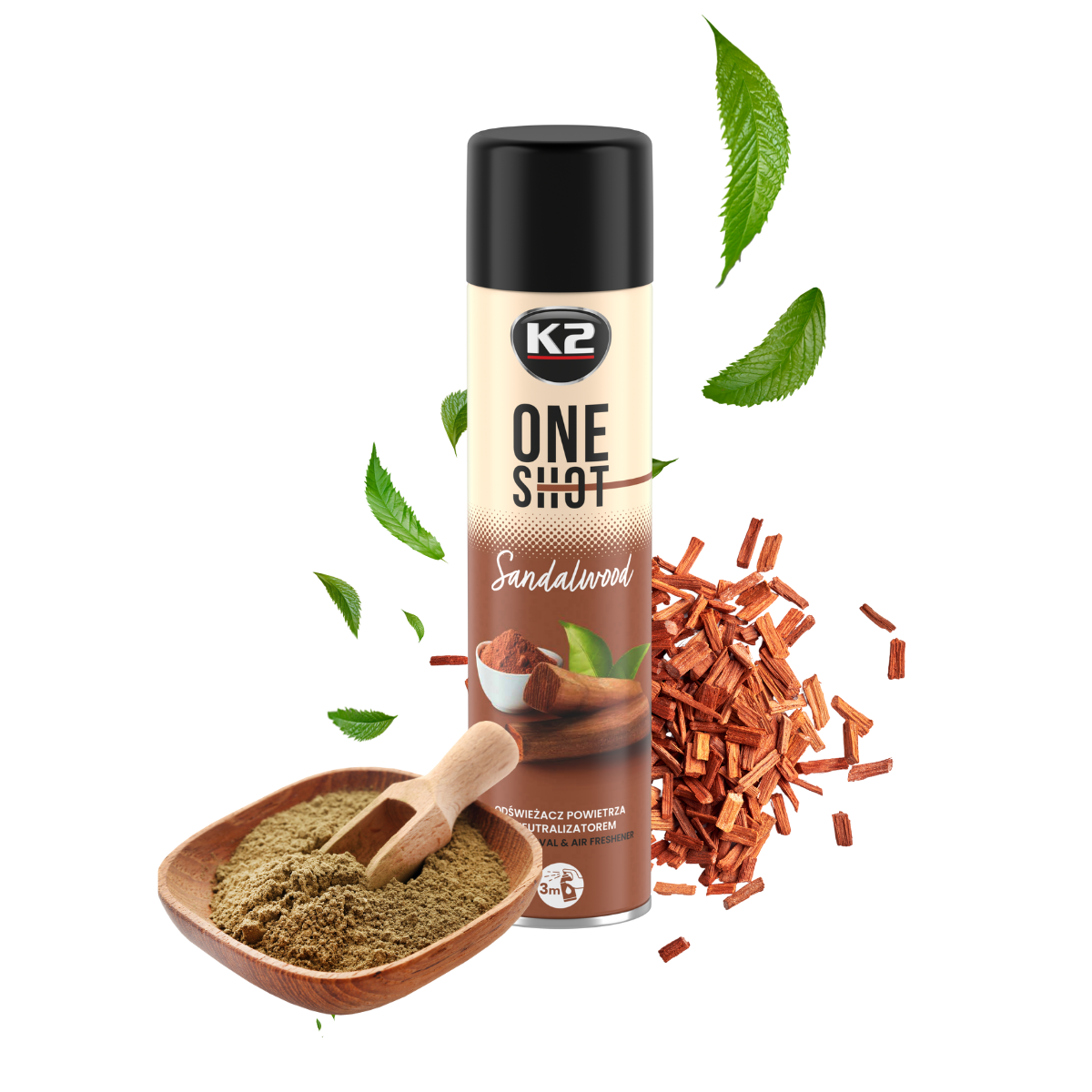 K2 ONE SHOT SANDALWOOD 600ml