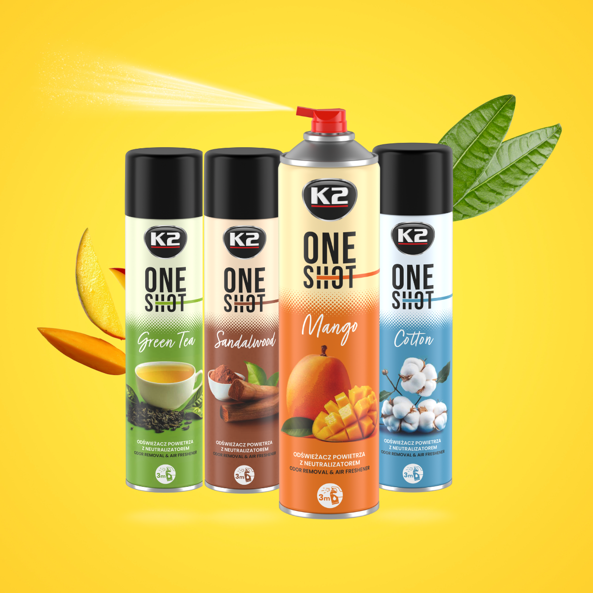 K2 ONE SHOT MANGO 600ml