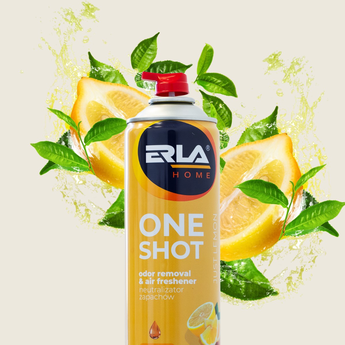 ERLA ONE SHOT  JUST LEMON  600ml