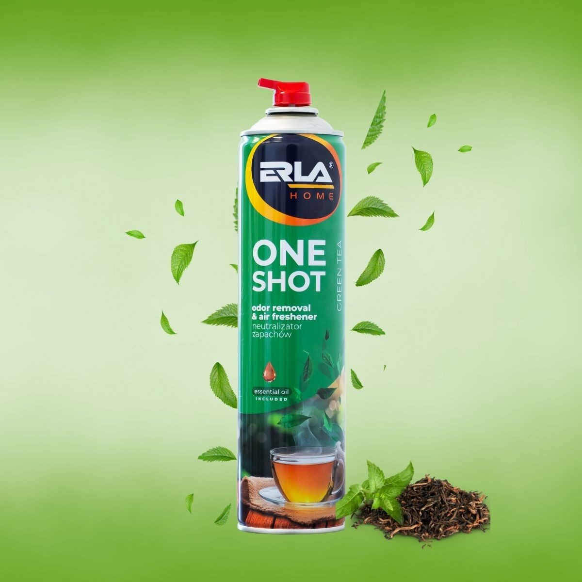 ERLA ONE SHOT GREEN TEA 600ml