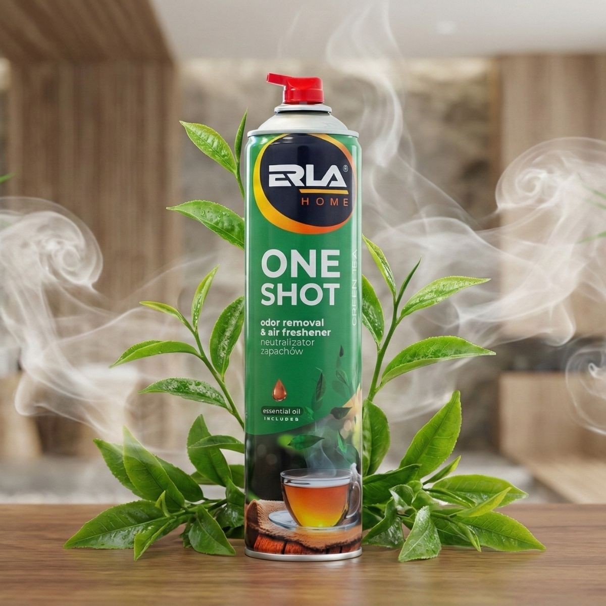ERLA ONE SHOT GREEN TEA 600ml