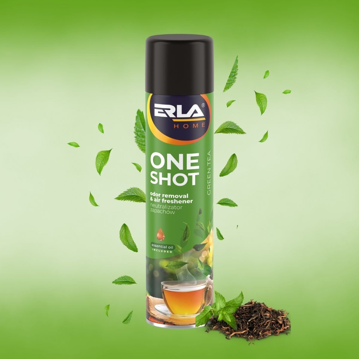 ERLA ONE SHOT GREEN TEA 600ml