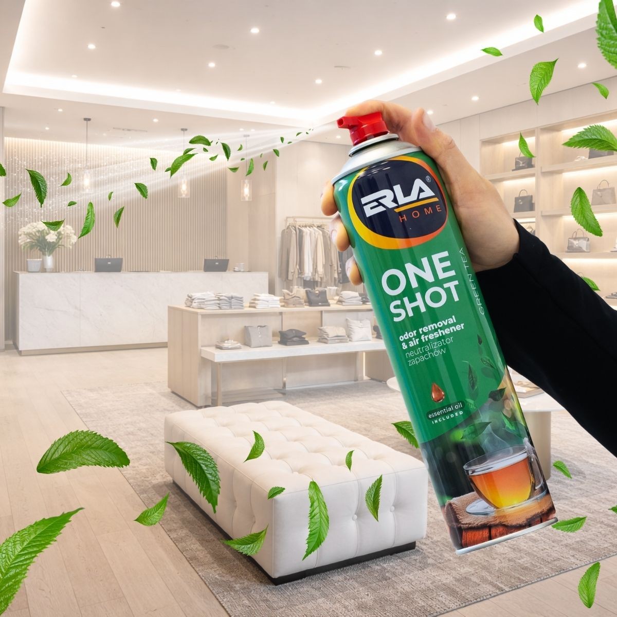 ERLA ONE SHOT GREEN TEA 600ml