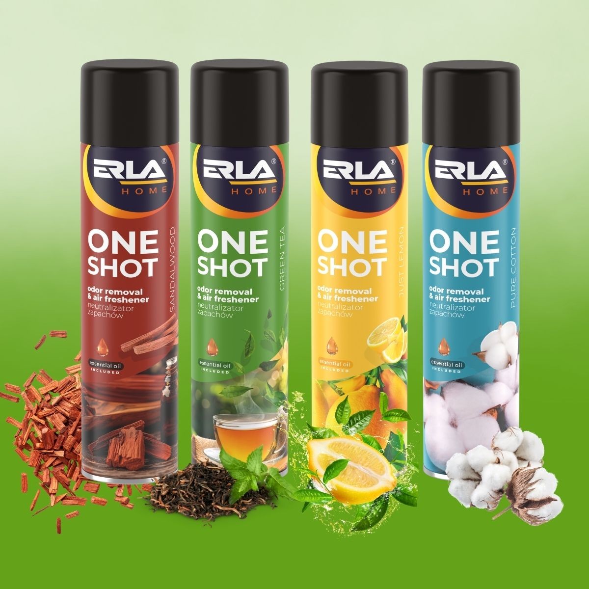 ERLA HOME ONE SHOT MIX  600ml