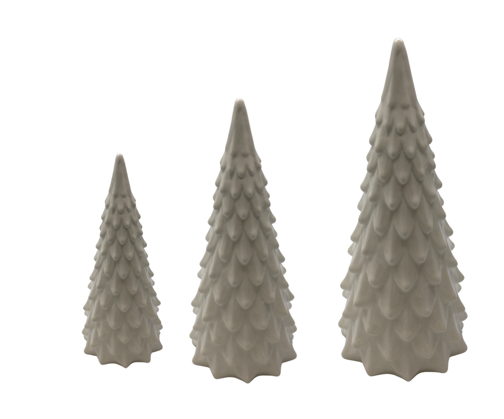 CHOINKA CERAMICZNA SUGAR WHITE DUŻA