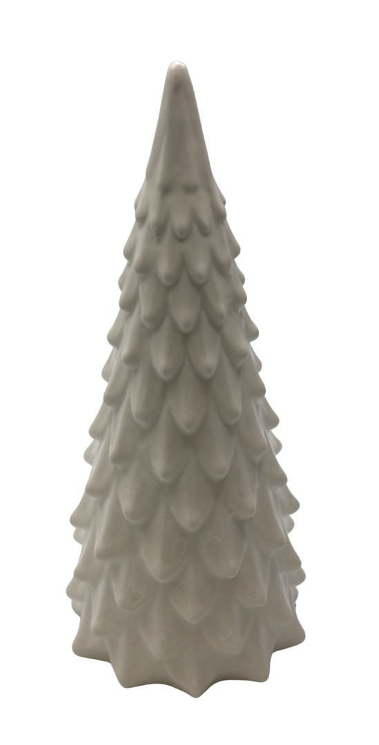 CHOINKA CERAMICZNA SUGAR WHITE DUŻA