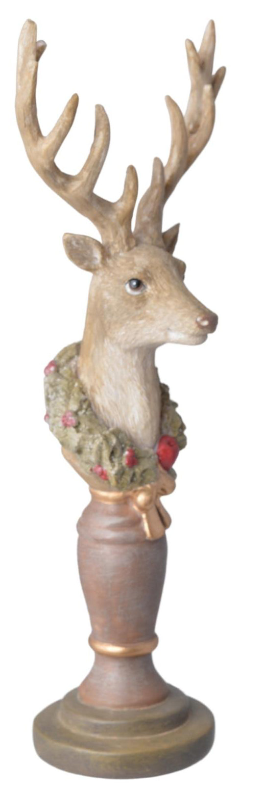 FIGURKA POPIERSIE RENIFERA BRĄZOWE