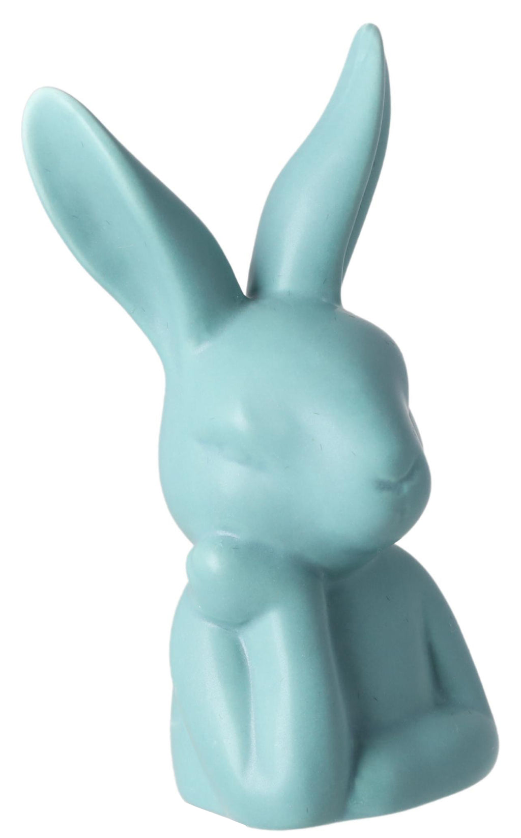 KRÓLIK CERAMICZNY MATOWY ZIELONY DUŻY