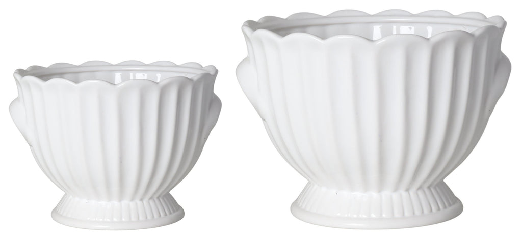 DONICZKA CERAMICZNA BIAŁA MAŁA