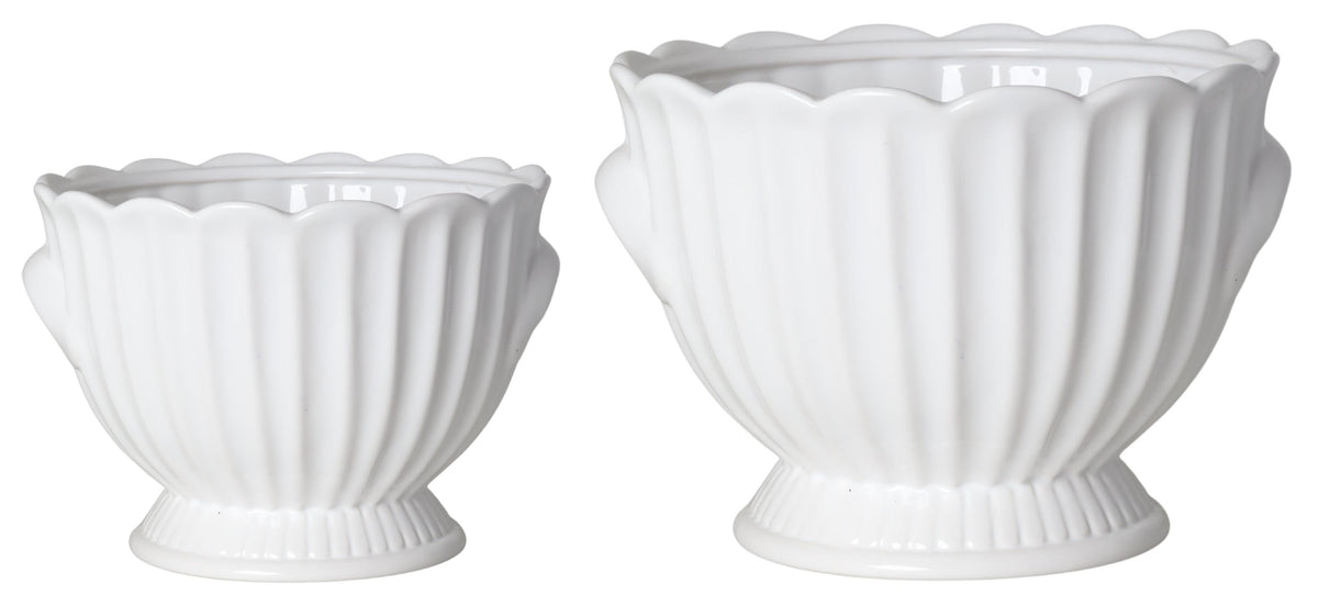 DONICZKA CERAMICZNA BIAŁA MAŁA