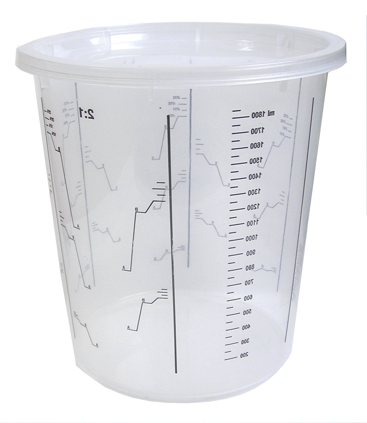 K2 KUBEK LAKIERNICZY 650 ml z podziałką