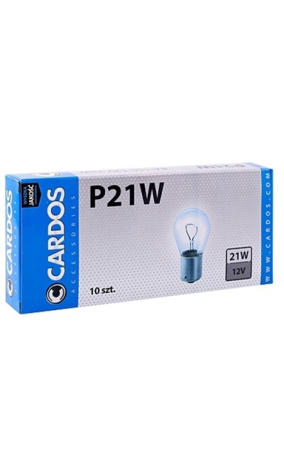 CARDOS Żarówka P21W