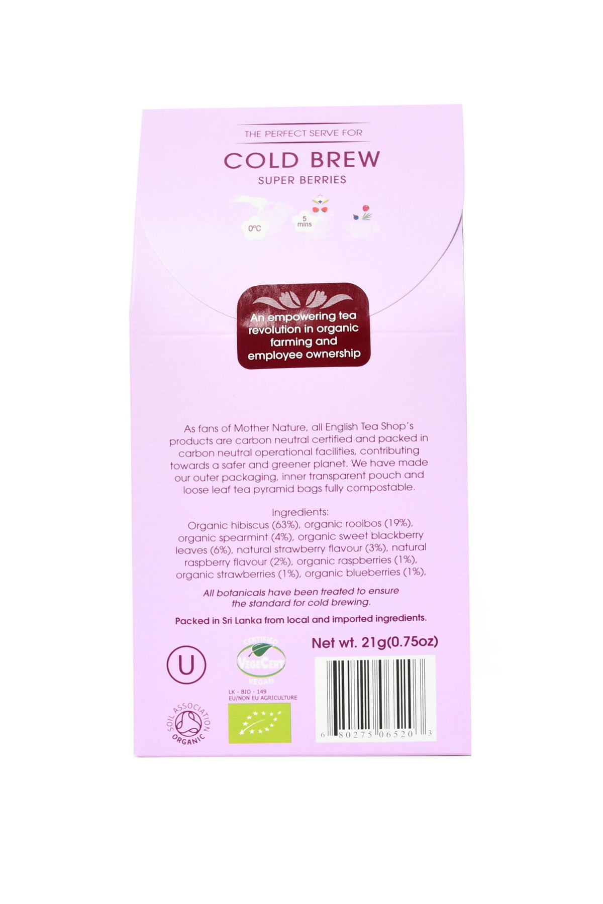 COLD BREW - Super Berries 7 piramidek