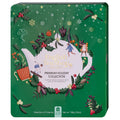 Metalowa puszka premium holiday collection green - 72 saszetek