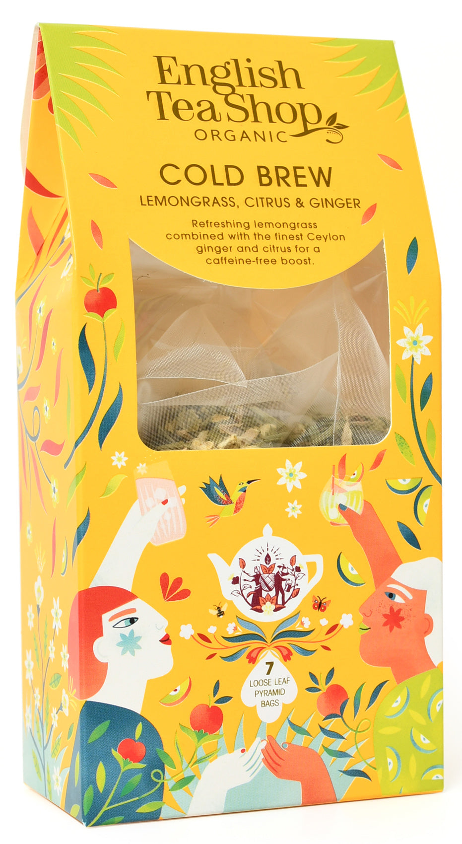 COLD BREW - Lemongrass, Citrus & Ginger 7 piramidek