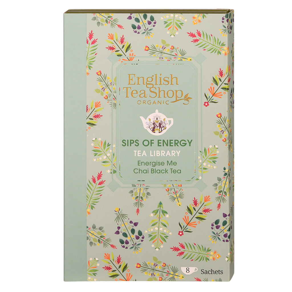 Tea Library - Sips Of Energy - Zestaw 8 saszetek