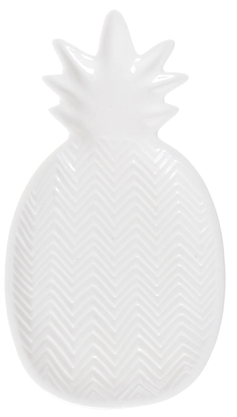 TALERZ ANANAS PORCELANOWY MAŁY