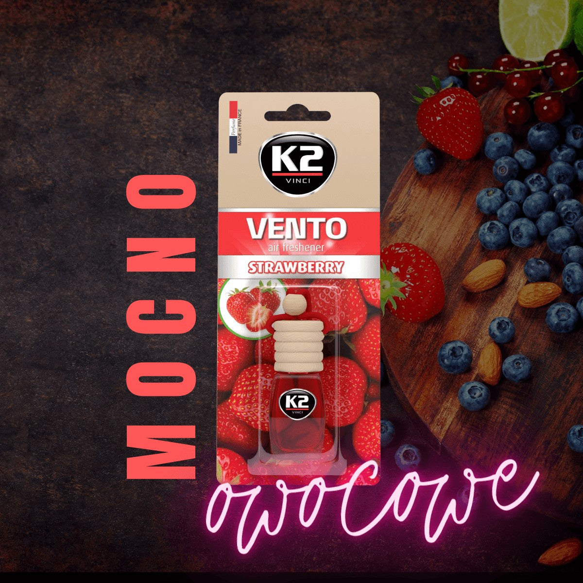 K2 VENTO TRUSKAWKA 8 ML