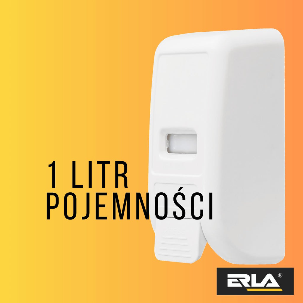 ERLA DOZOWNIK ŚCIENNY Z PRZYCISKIEM