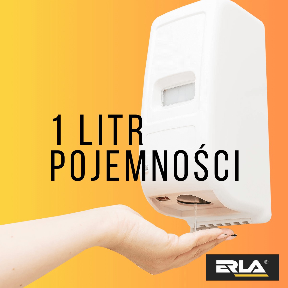 ERLA DOZOWNIK ŚCIENNY BEZDOTYKOWY